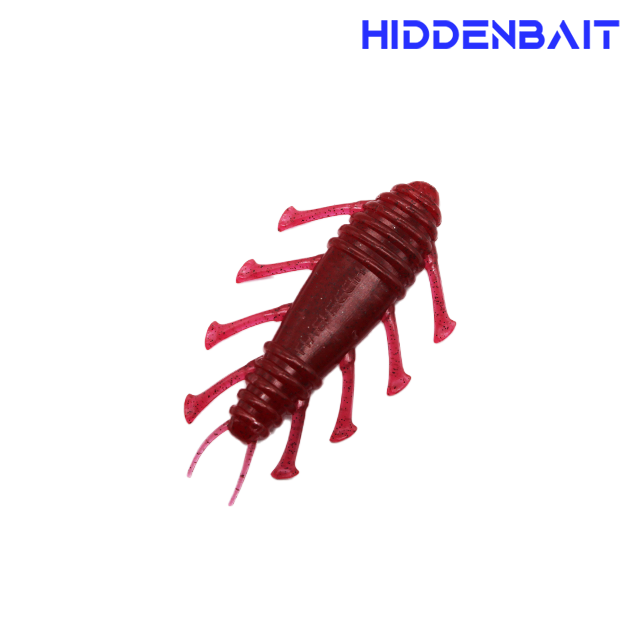 히든베이트 엘라라 배스루어 호그웜 소프트웜 소프트베이트 H003 WATERMELON, 7.1cm - 상세 이미지 5