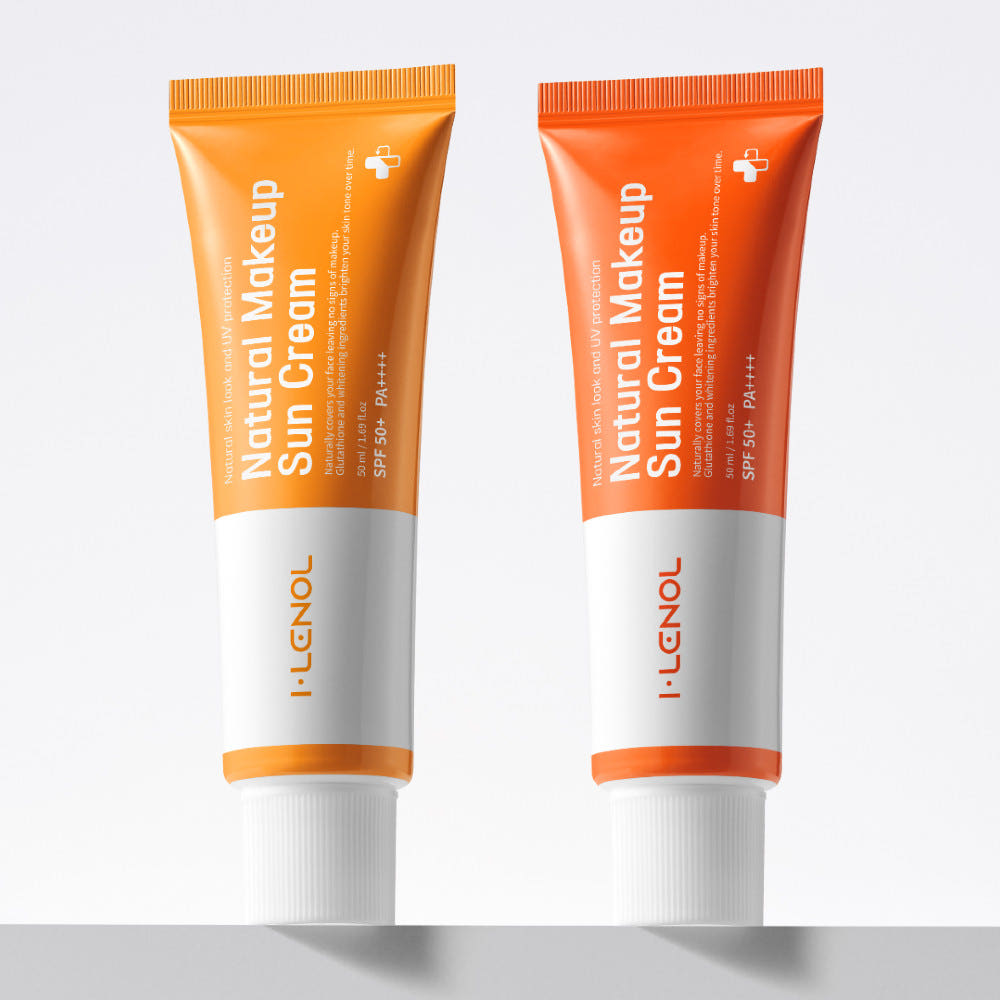 아이레놀 공식스토어 아이레놀 쌩얼 톤업크림 50ml x 2개 SPF 50+ PA++++