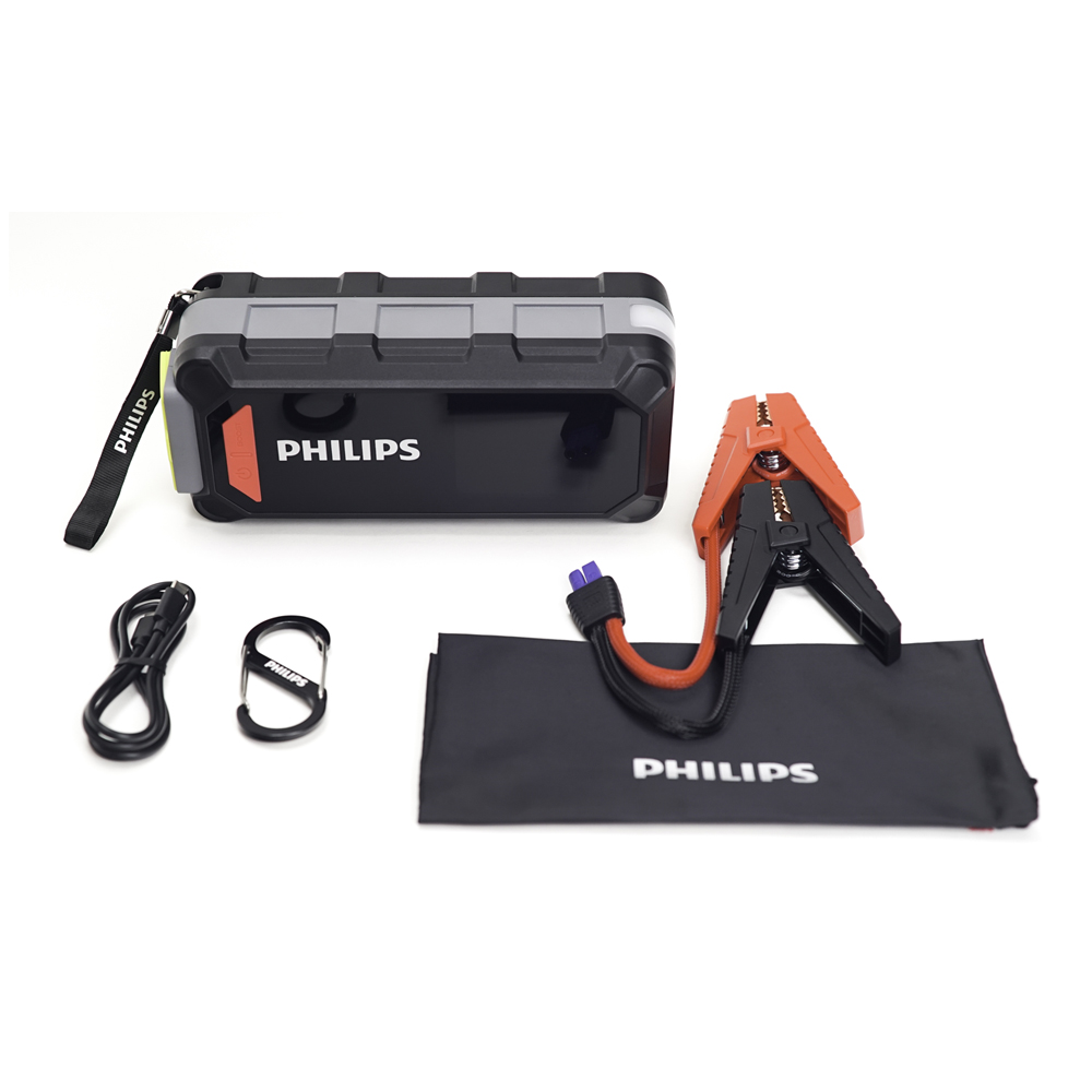 필립스 차박 캠핑 멀티 파워뱅크 JS7310 60000mAh 점프스타터 배터리진단(4 in 1)