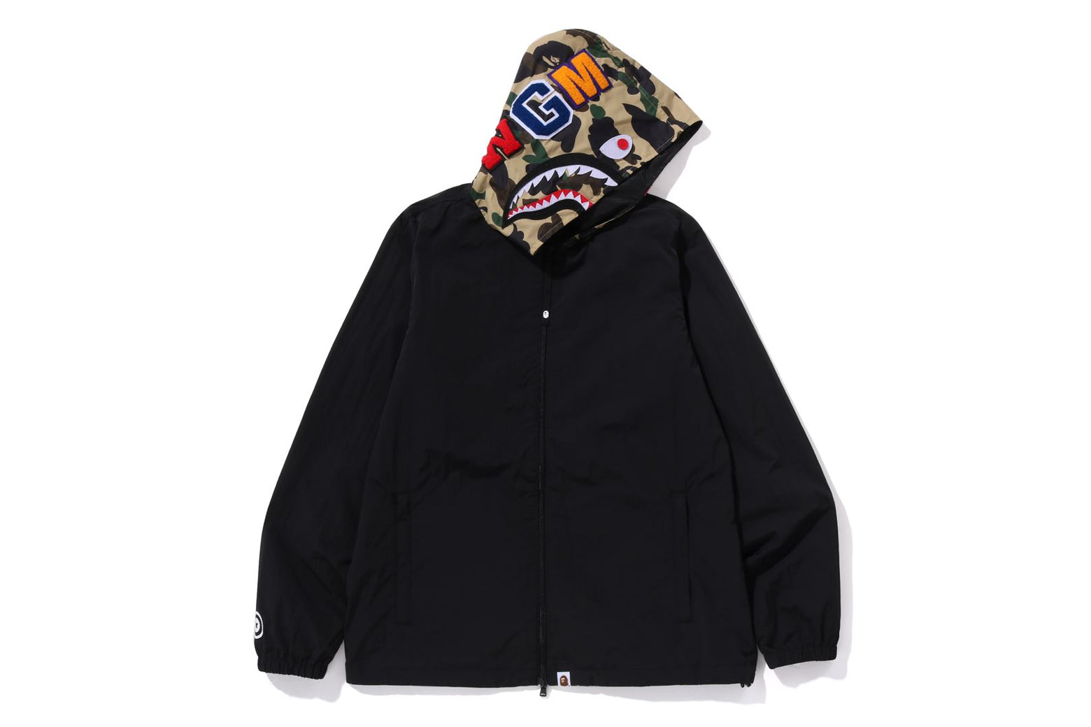 베이프 자켓 1ST CAMO SHARK HOODIE JACKET 1K70-140-012 - 상세 이미지 3