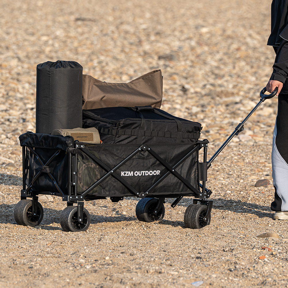 카즈미 필드 레노칸 웨건 캠핑카트 광폭바퀴 뒷문개방형