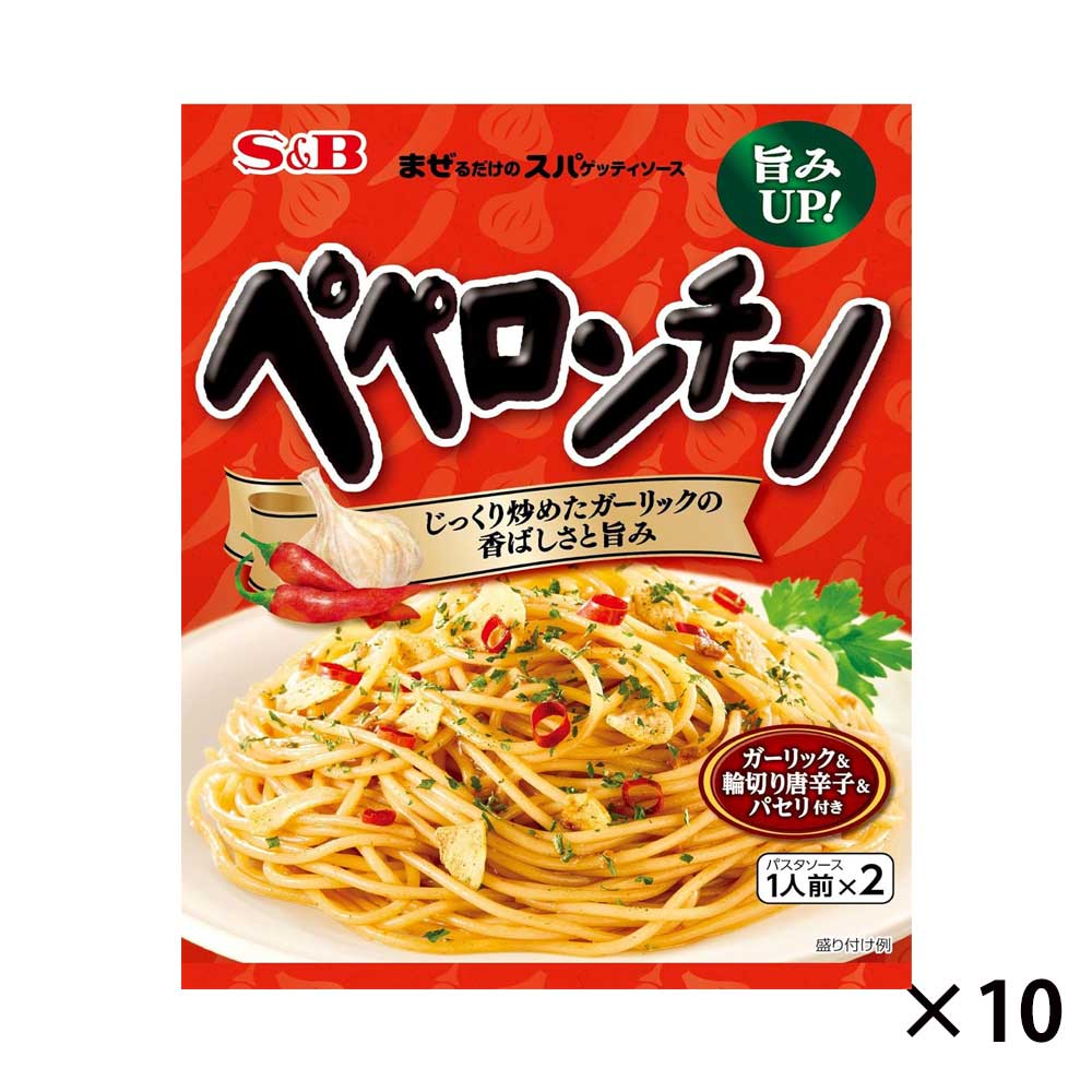 에스비 S&amp;B 파스타 소스 페페론치노 10개세트