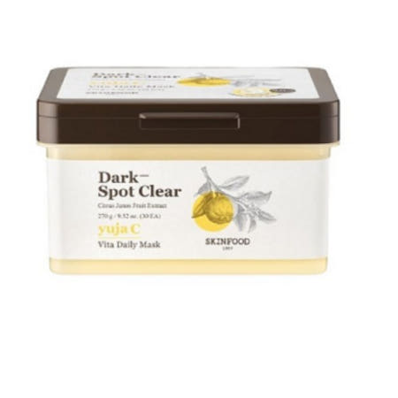 자체제작 스킨푸드 유자 씨 비타 데일리 마스크 30매 유자