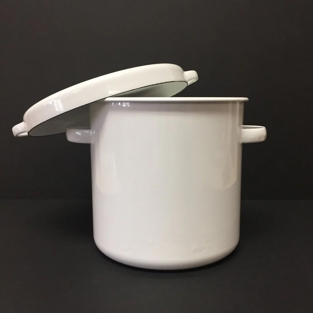 노다호로 법랑 쌀통 쌀3.5kg통 18cm - 메인 이미지