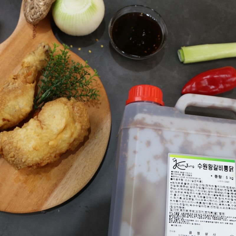 뫼루니식품 수원왕갈비통닭소스 5KG 왕갈비치킨소스 수원왕갈비통닭 - 상세 이미지 4