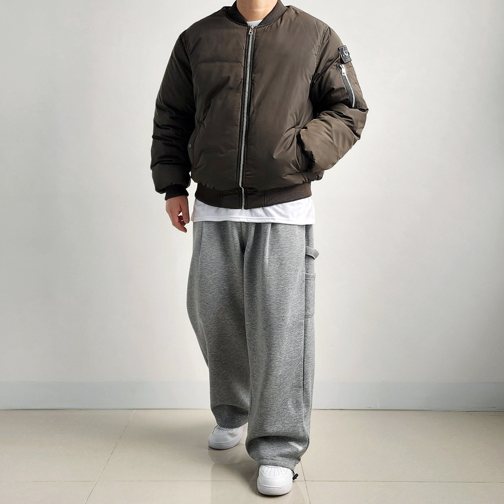 1+1 항공패딩점퍼 ma1 봄버패딩 이미지 8