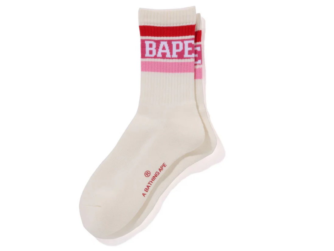 베이프 양말 BAPE LINE SOCKS 1K70-184-010 - 상세 이미지 2