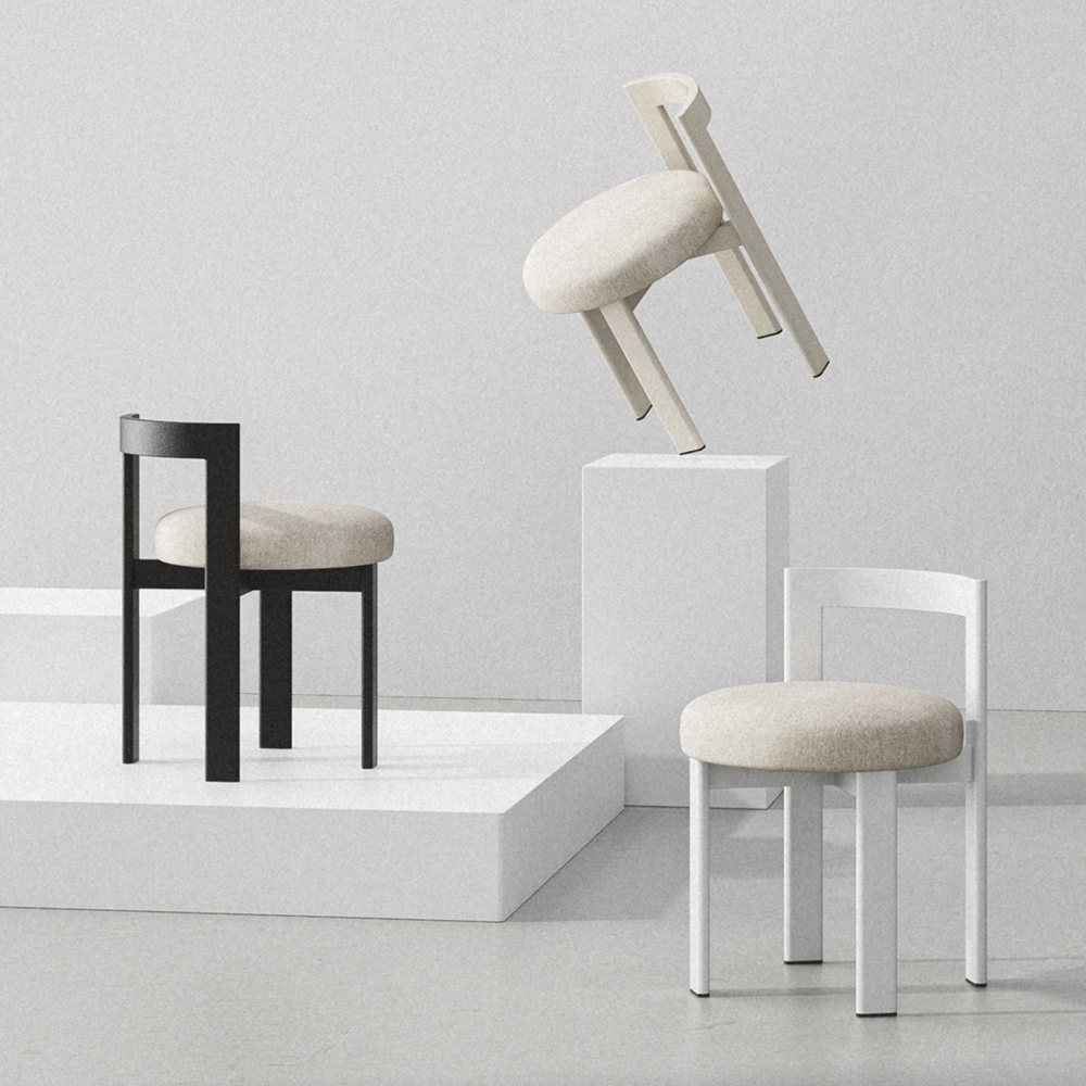 스툴 미니 디자인 낮은 인테리어 카페 의자 화장대의자 아크 스툴