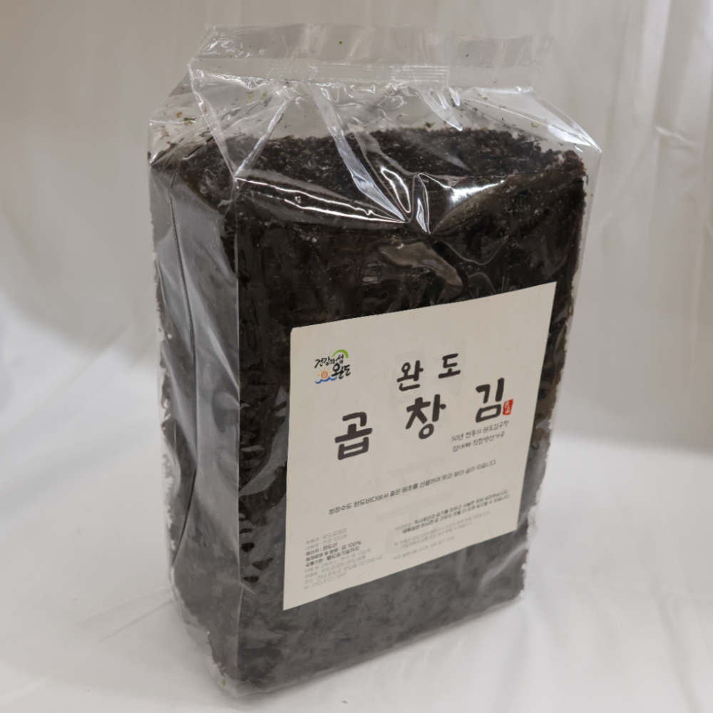 25년 11월생산 햇김 국내산 완도 곱창김 곱창돌김 50매 100매 - 상세 이미지 3