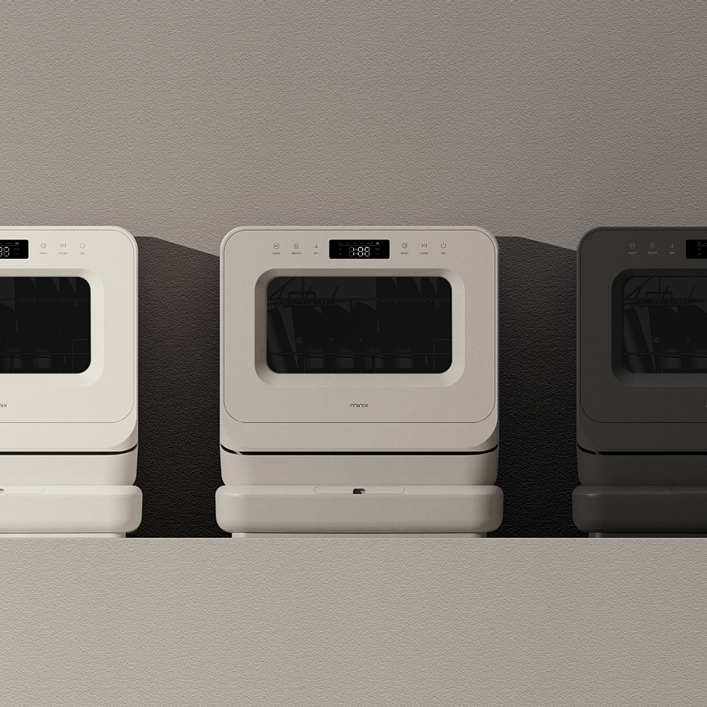 미닉스 무설치 식기세척기 PRO 소형 미니 무타공 식세기 카운터탑 제품 이미지