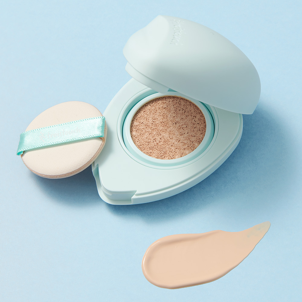 [1+1] 트와터치 하트 아쿠아 쿠션 본품 + 미니 5g SPF50+, PA++++ - 상세 이미지 4