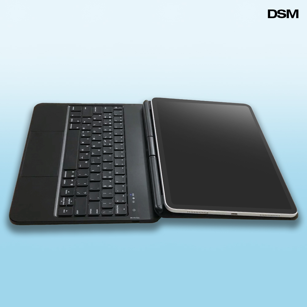 DSM 아이패드 매직 키보드 케이스 플립 프로 에어 S사이즈