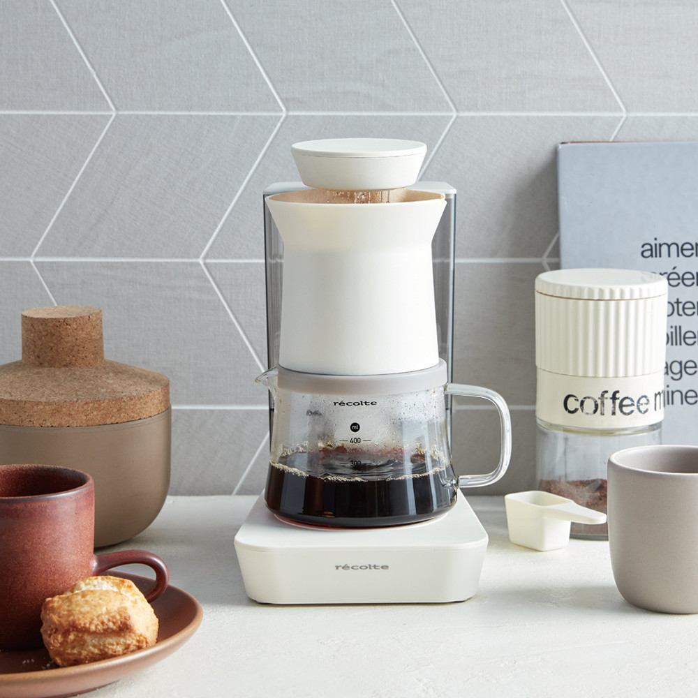 레꼴뜨 홈카페 커피메이커 레인드립 커피머신 원두커피