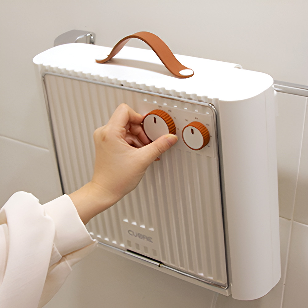 멀티히터 욕실용 히터 미니 화장실 벽걸이 전기 난방 기구 난로 가정용 사무실 발 까르페
