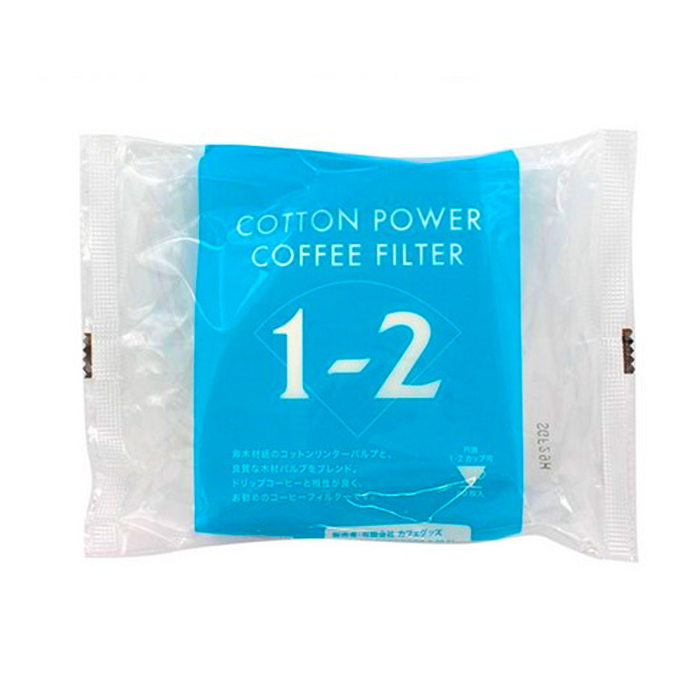 Cafe goods 카페굿즈 커피필터 코튼 파워필터 원추형 1-2인용