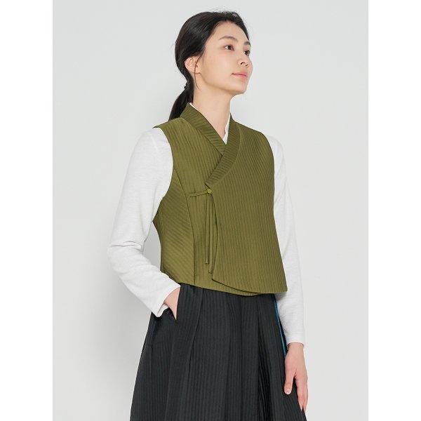 [갤러리아] [돌실나이] 생활한복 여성 겨울 배자 당의선 누비 조끼 IO42F412 : 갤러리아백화점