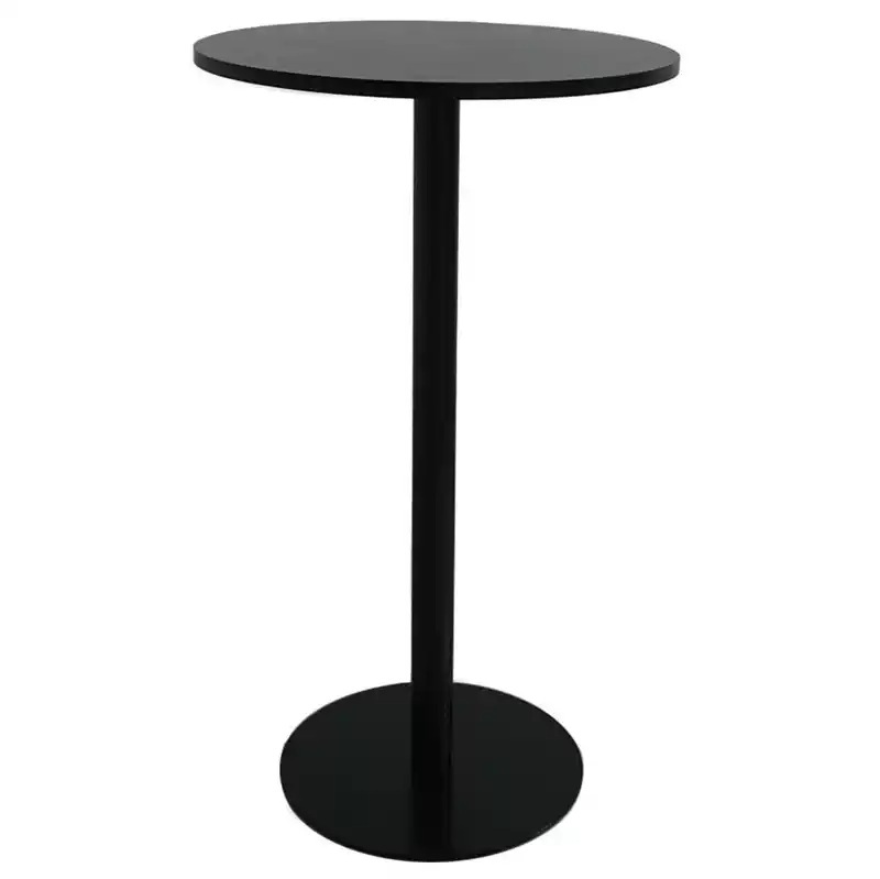 원형 바 테이블 홈바 높은 라운드 스탠딩 01.블랙50x높이74cm - 상세 이미지 5