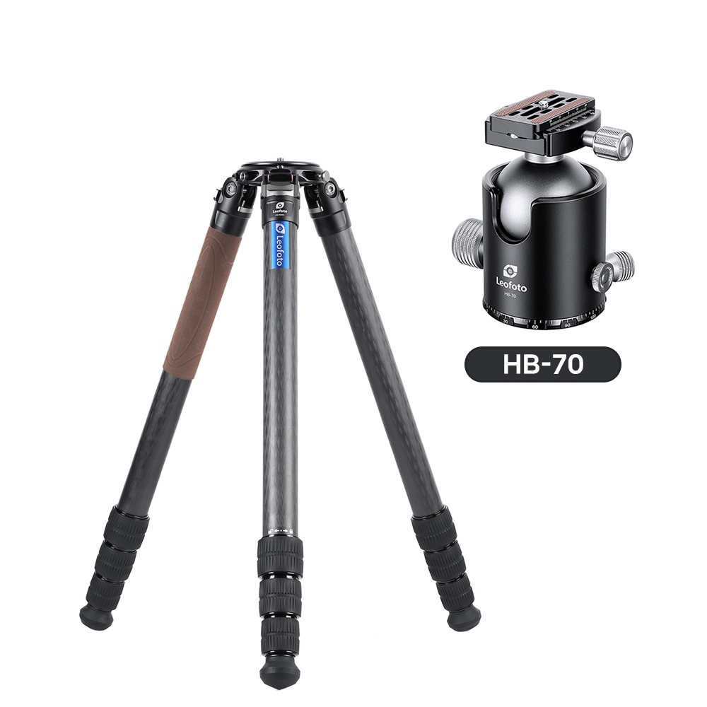 레오포토 시스테메틱 LM-404C+HB-70 10X 카본삼각대 볼헤드 세트 - 상품 이미지