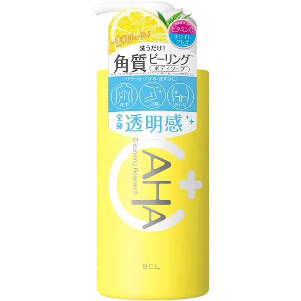 AHA 아하 클렌징 리서치 바디 필링워시 비타민 480ml 본품