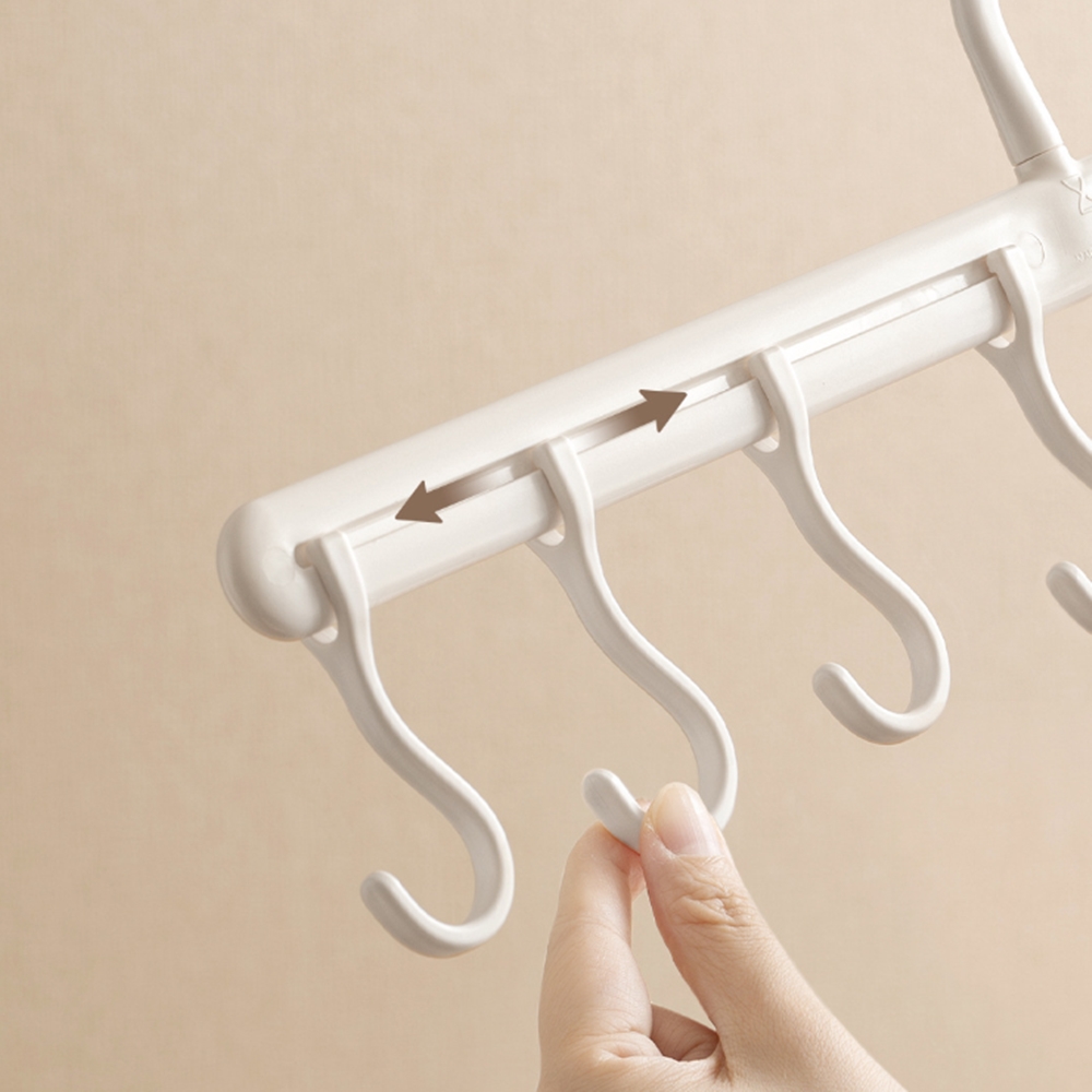 모자걸이 정리 걸이 거치대 보관 행거 다용도 후크 옷장 넥타이 진열 옷걸이 - 상세 이미지 5