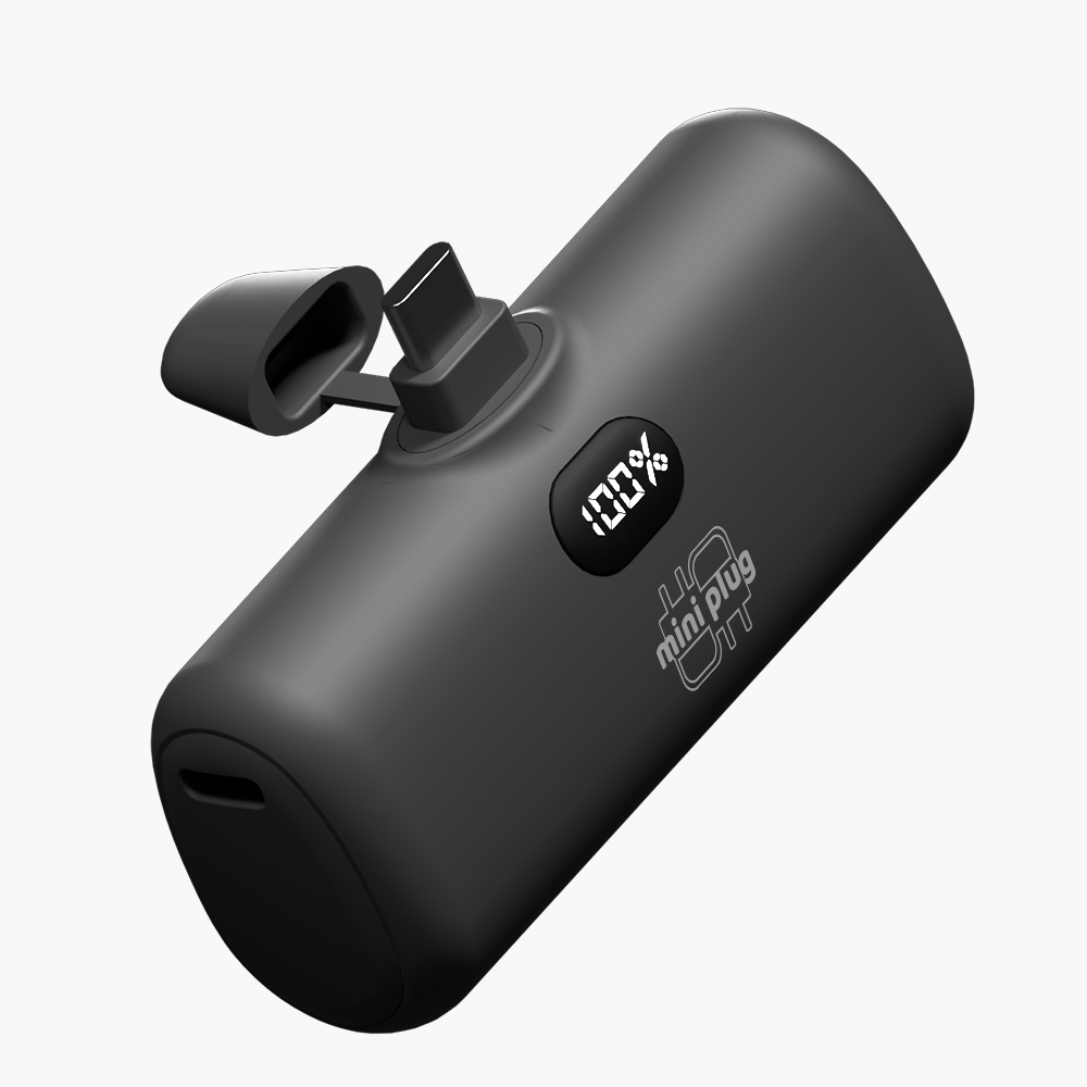 미니플러그 고속충전 PD 퀄컴 3.0 미니 도킹형 보조배터리 8핀 C타입 5000mAh