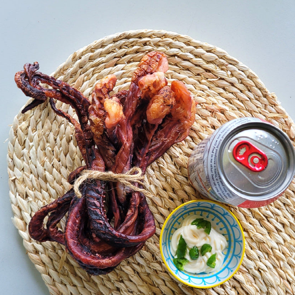 순돌이네 장족 오징어 눌린 구운 200g 특대 말랑 300g 문어발 문어다리