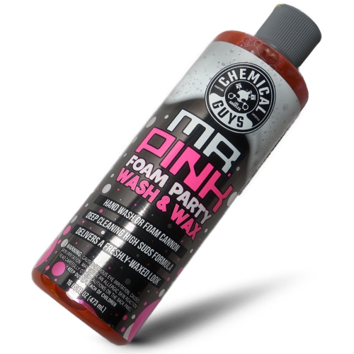 케미컬가이 미스터 핑크 폼파티 워시 앤 왁스 카샴푸 473ml + 보우덴 샥타스틱 워시 패드 증정 - 상세 이미지 2