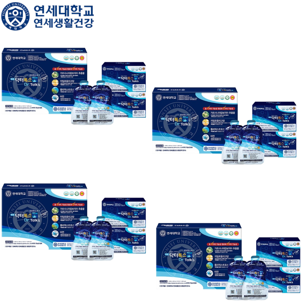 연세생활건강 명품 닥터톡스 수 80ml 30포 4박스 체지방 컷팅제 배변 면역력 장건강 - 상품 이미지