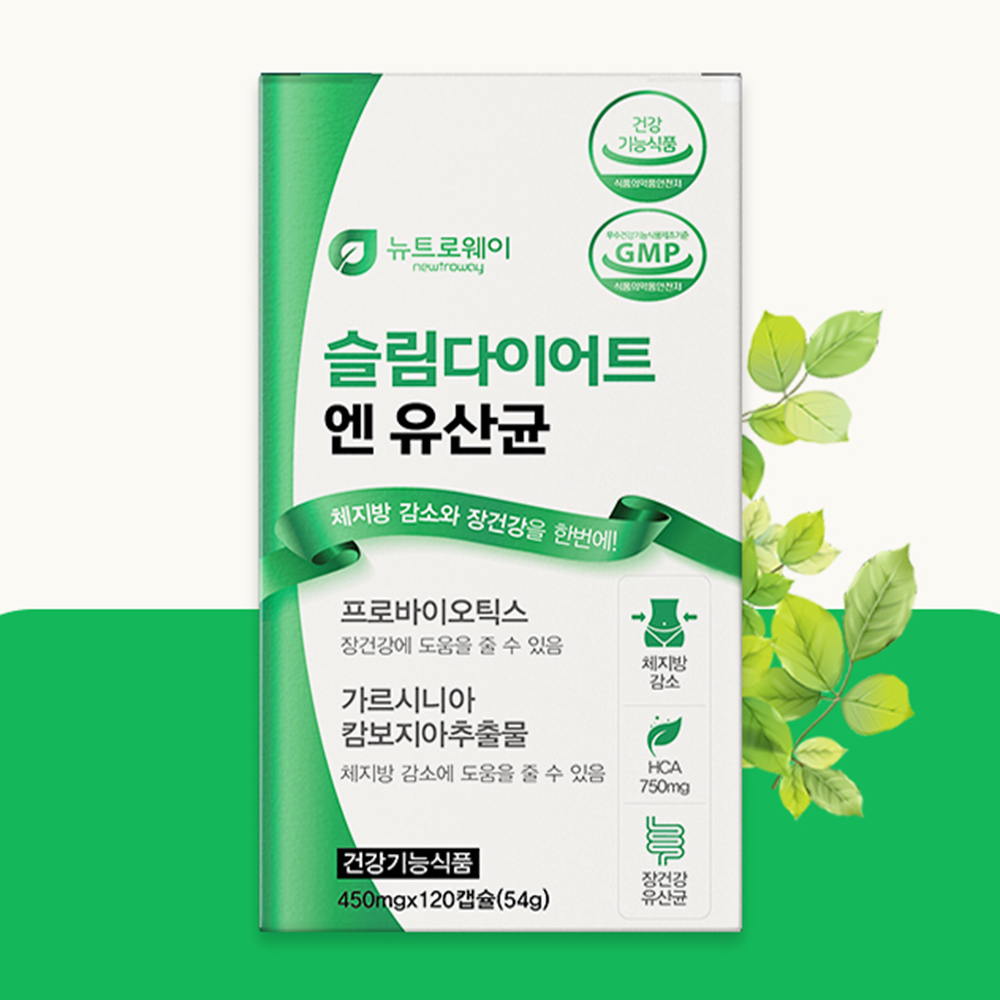 슬림다이어트 유산균 피르미쿠테스 락토바실러스복합물 비피도박테리움롱검