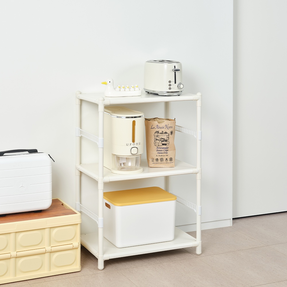 렌지대 전자렌지 선반 수납장 밥솥 다이 밥솥장 거치대 600 4단