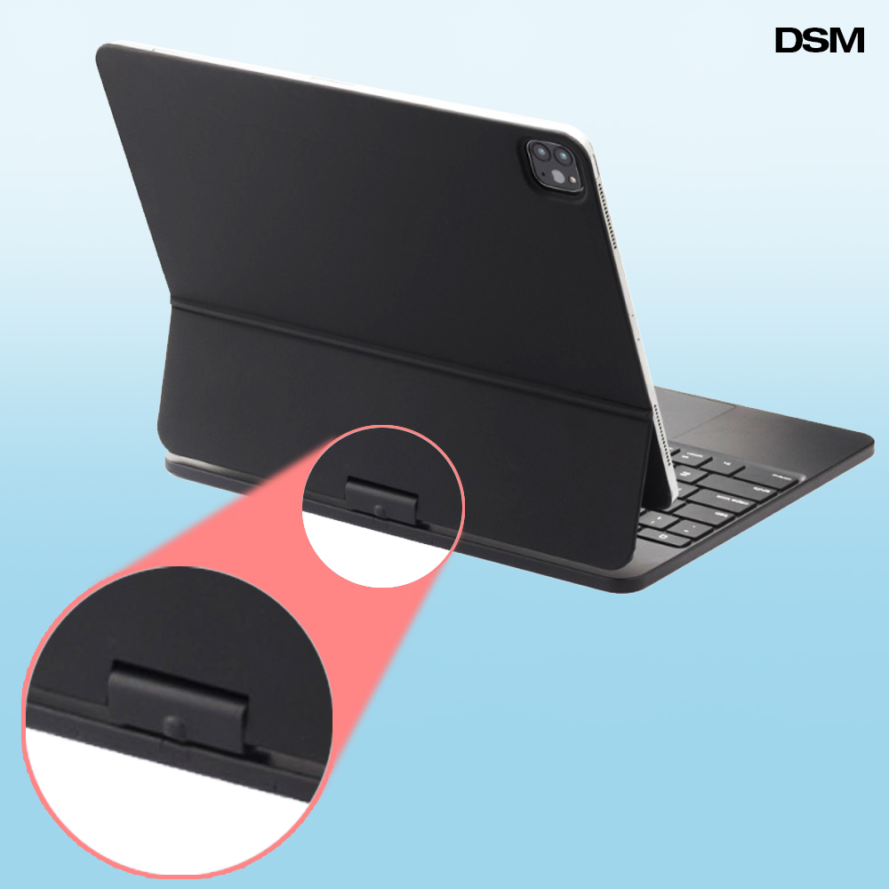 DSM 아이패드 매직 키보드 케이스 플립 프로 에어 S사이즈