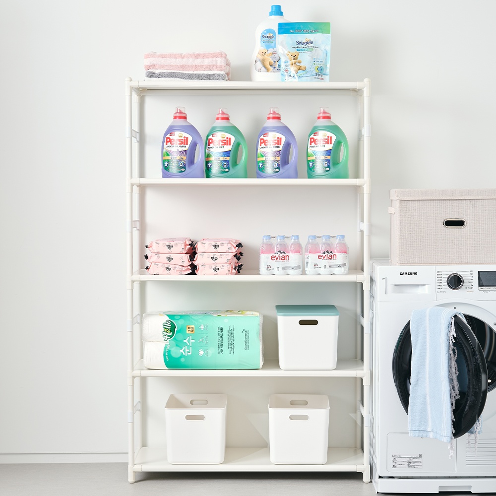 렌지대 전자렌지 선반 수납장 밥솥 다이 밥솥장 거치대 600 4단