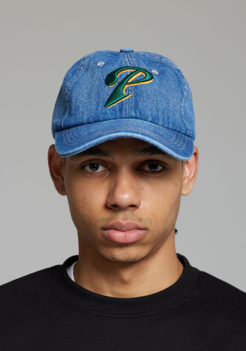필립페이커 비엠씨 빅로고 데님 볼캡 블루 BMC BIG LOGO DENIM BALL CAP BLUE : NEWJICS