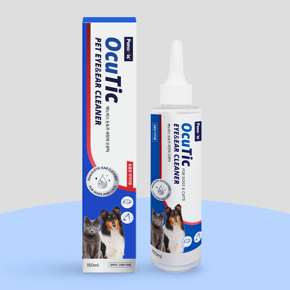 페노비스 고양이 강아지 귀세정제 눈세정제 눈꼽제거 귓병 예방 오큐틱 150ml 제품 이미지
