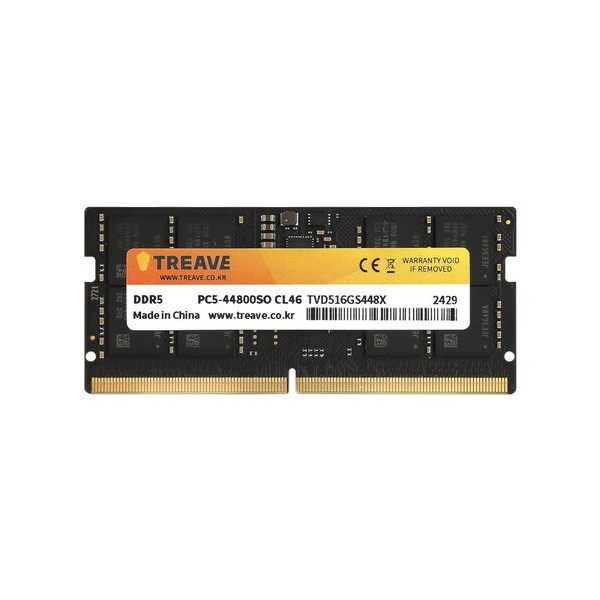 비즈텍 TREAVE 노트북 DDR5-5600 CL46 (32GB) : 디스컴시스템