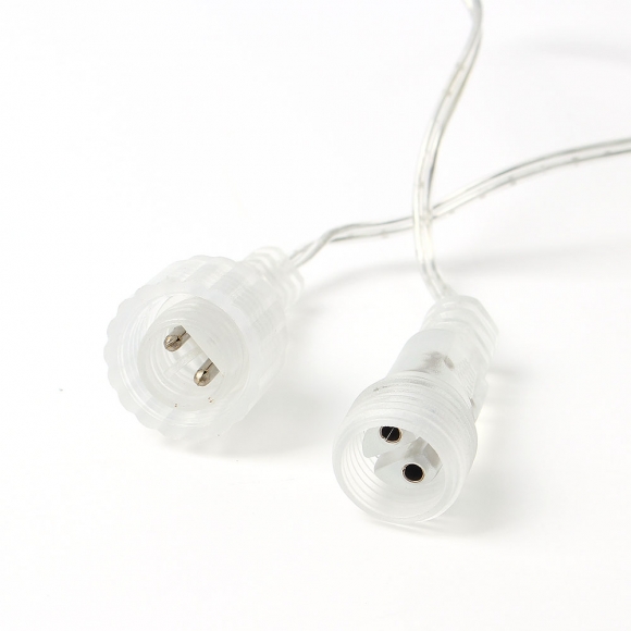 크리스마스 LED 지네조명 야외트리전구 1000구 전원잭o 실버선