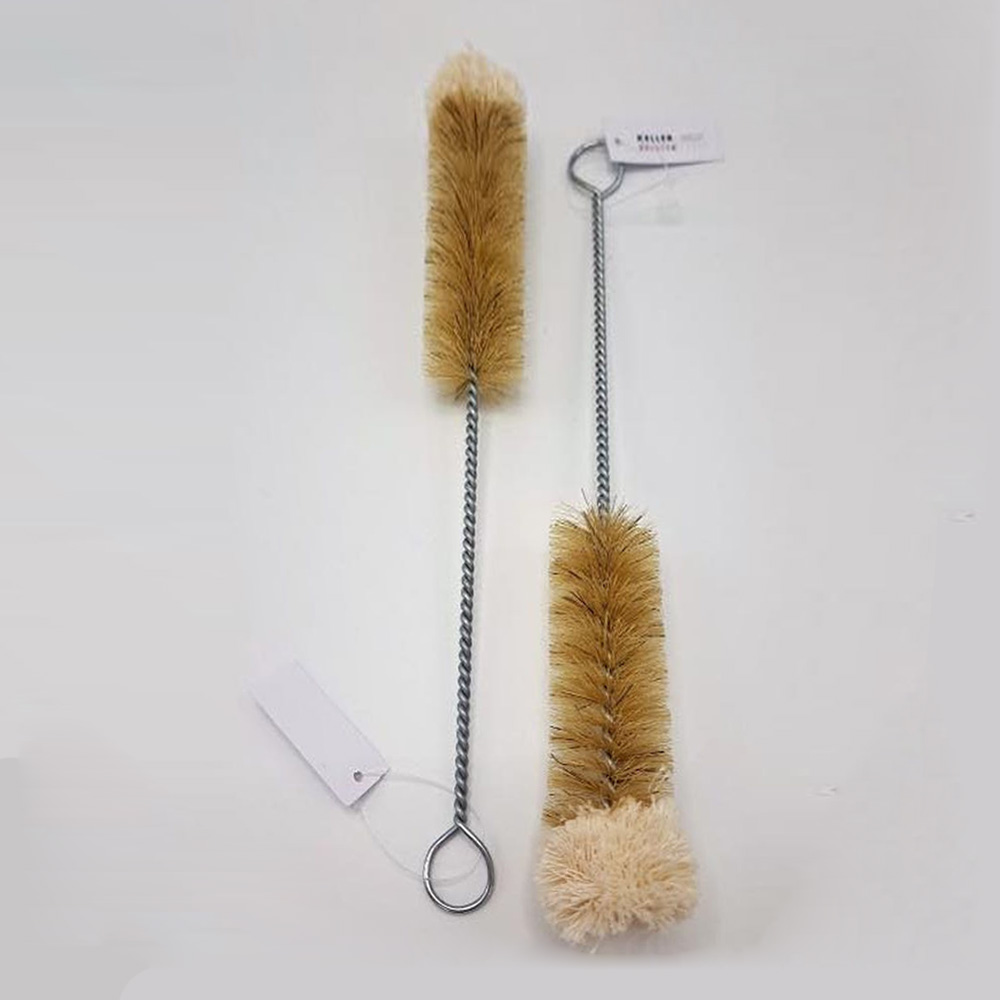 켈러 트위스트 브러쉬 4cm 병 세척솔 유리컵 텀블러 세척 젖병솔 - 상품 이미지