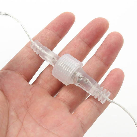 크리스마스 LED 지네조명 야외트리전구 1000구 전원잭o 실버선