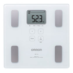 오므론 Omron 디지털 바디 스캔 체중계 HBF-214 화이트