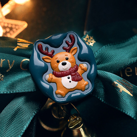 실링왁스 인장 스탬프 크리스마스 트리 테마 2025 목도리 사슴