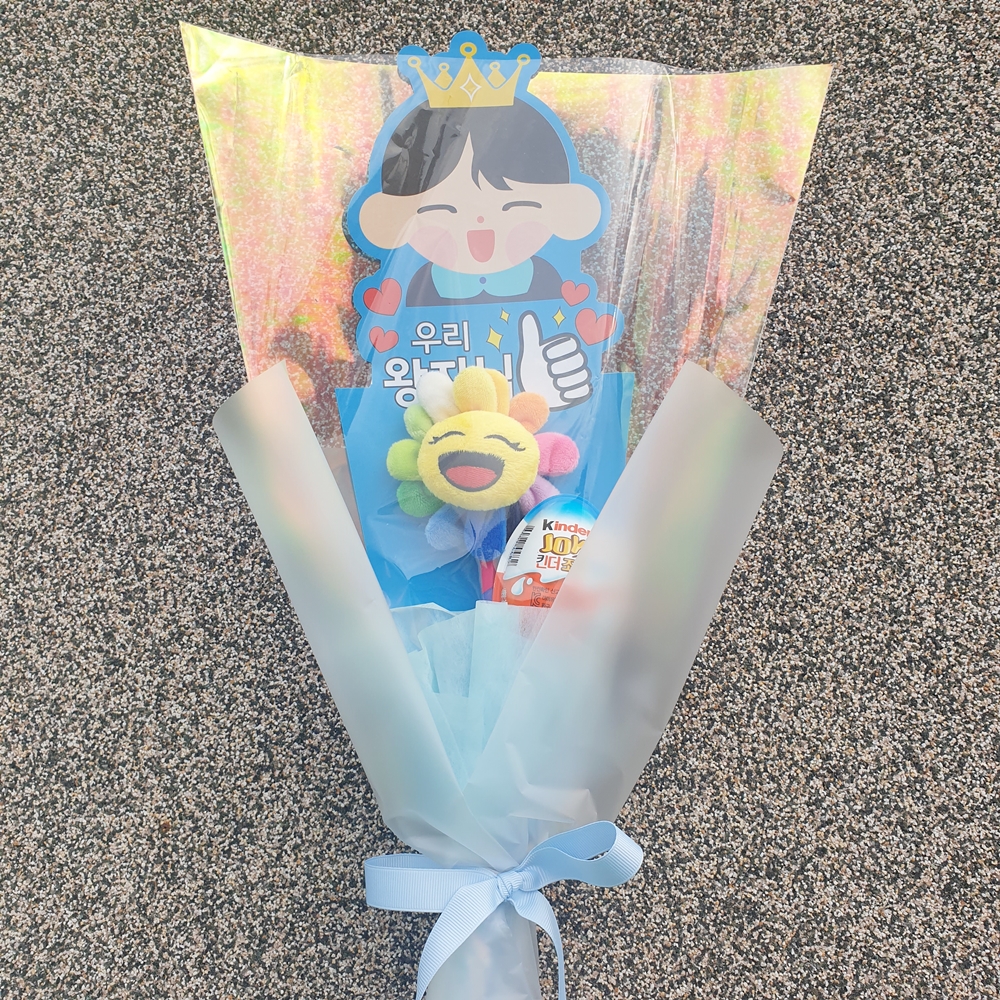 스마일 볼펜 꽃다발 어린이꽃다발 유치원 졸업 킨더조이 - 상세 이미지 3
