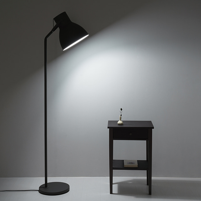 BUTLER 장스탠드 E26 KS2020F 블랙 + E26 LED 스마트전구 9W 컬러 세트 이미지 6