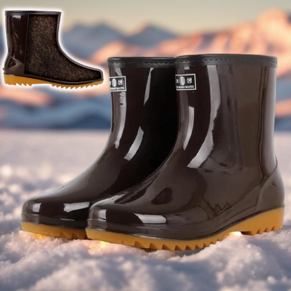 방한반장화 남성용 방한장화 작업 신발 겨울반장화