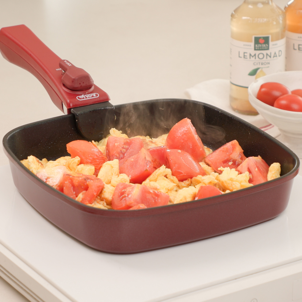 보오글 인덕션용 후라이팬 프라이팬 논스틱 코팅 후라이펜 사각 인덕션 후라이팬 단품 26cm