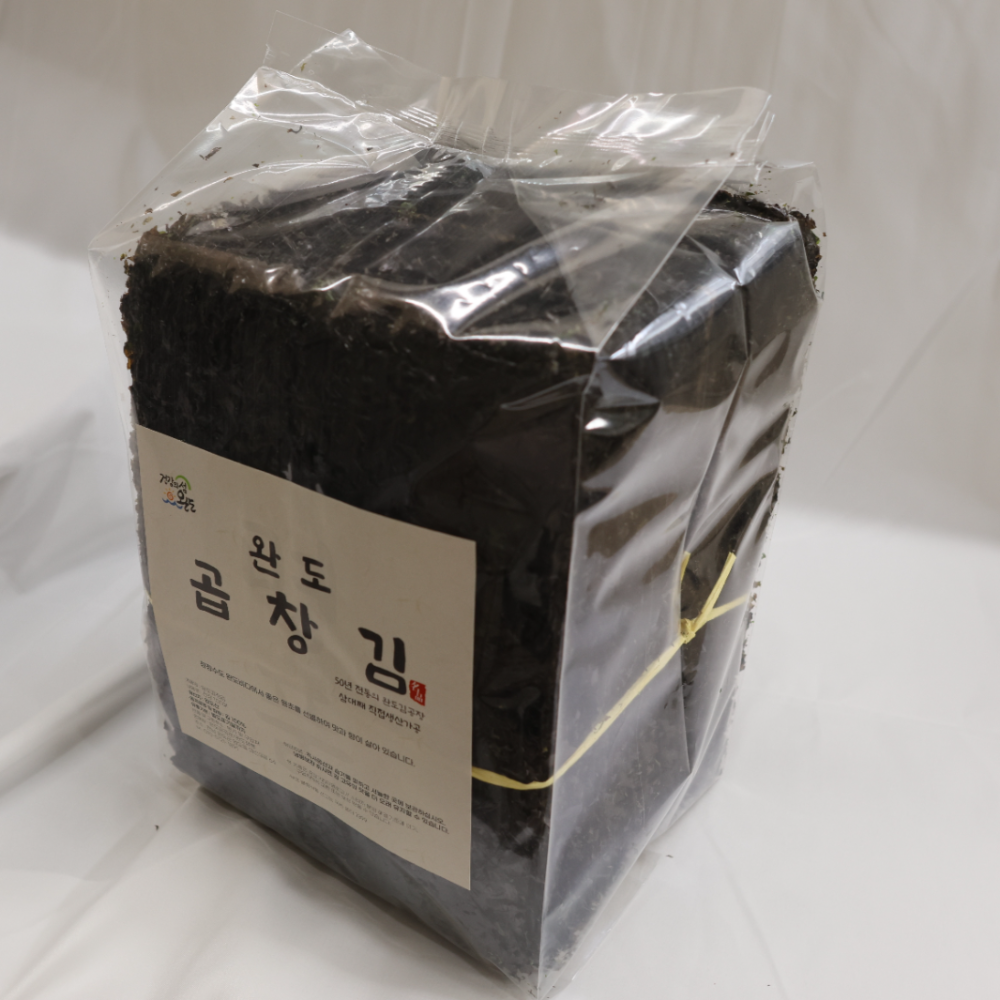 25년 11월생산 햇김 국내산 완도 곱창김 곱창돌김 50매 100매 - 상세 이미지 2
