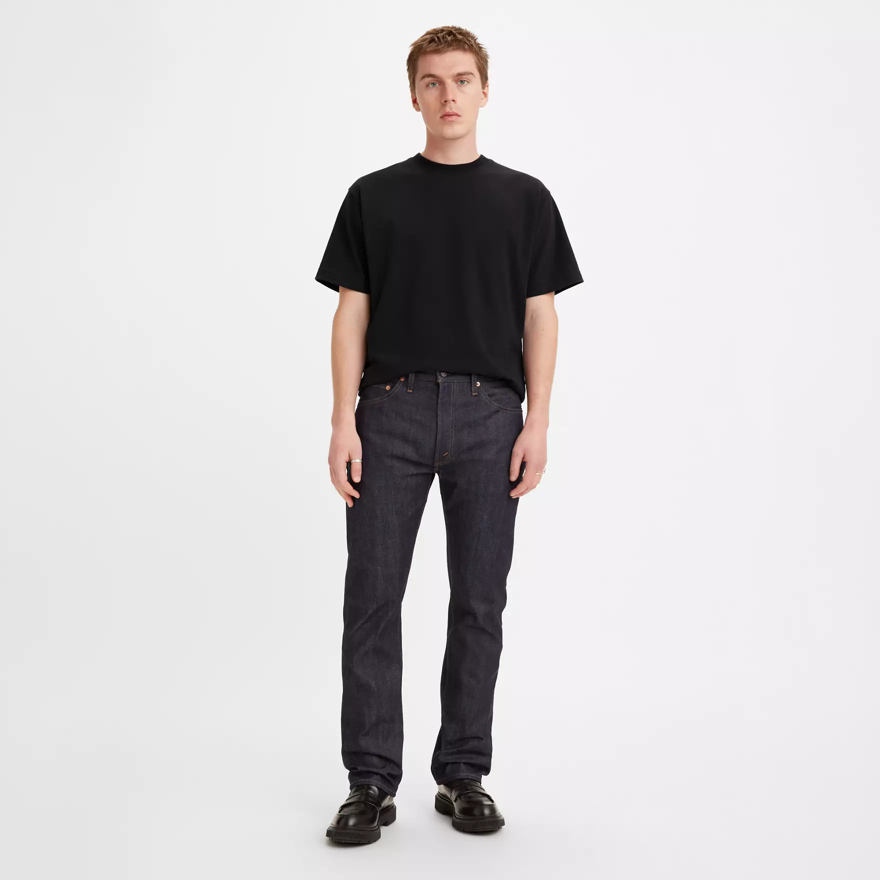 리바이스 빈티지 1967 505 레귤러 핏 셀비지 남성 청바지 Organic Rigid Selvedge - 상세 이미지 2