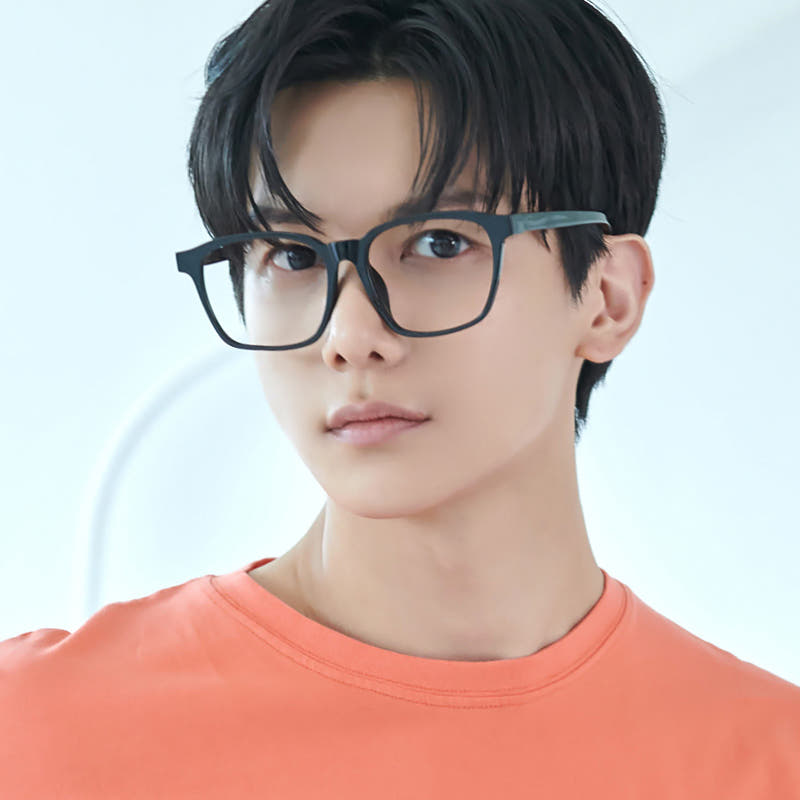 남자 여자 사각 왕 대두안경 투명뿔테 큰안경테 가격 비교 2DITOR 투디터 남자 여자 사각 왕 대두안경 투명뿔테 큰안경테