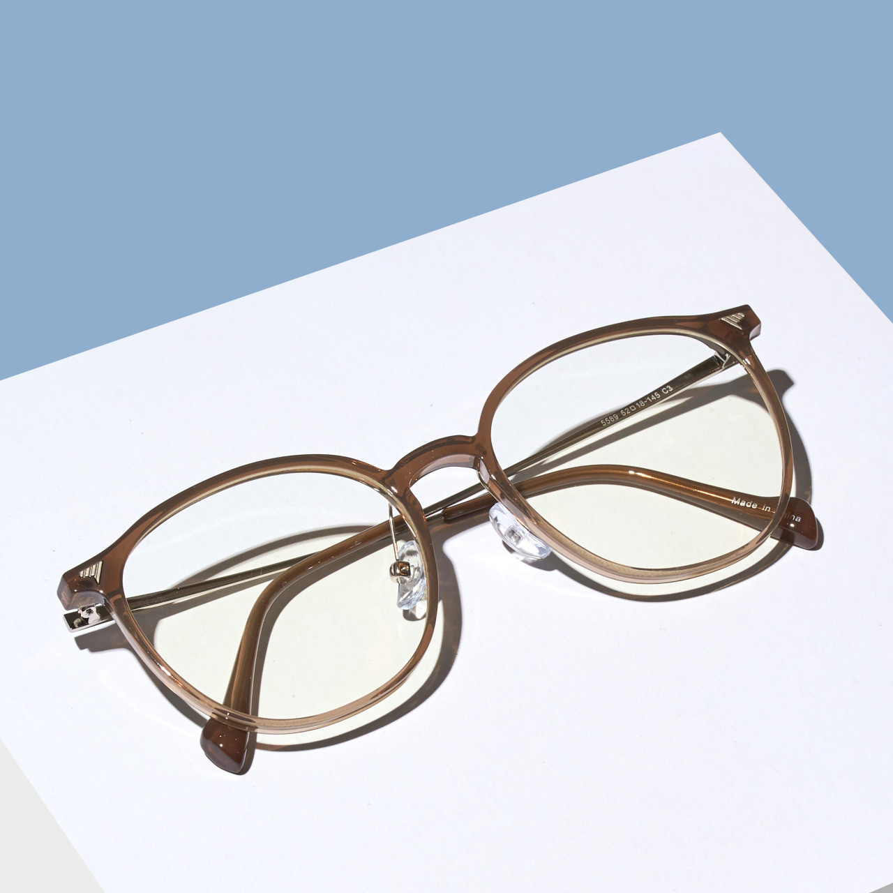 가벼운 투명안경테 뿔테 오버사이즈 패션 남자 여자 자외선 블루라이트차단 안경