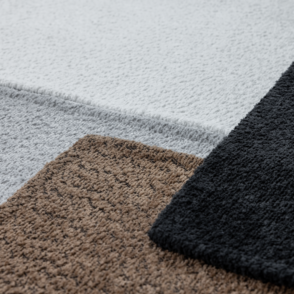 블랑 방수러그 먼지안나는 바닥 카페트 제작 브라운 150x200