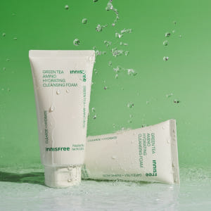 [더블구성] 이니스프리 그린티 아미노 수분 클렌징 폼 150ml, 2개 솔직 후기 | 피부 타입별 분석 - 상품 이미지 1